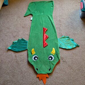 Snuggie Sleeping Bag Sac Green Dragon